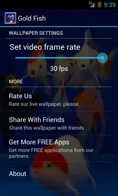 Gold Fish android App screenshot 0